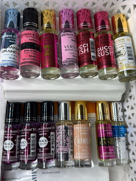 Other - Women Makeup Fragrance Oil Set - Pink & Gold Shades